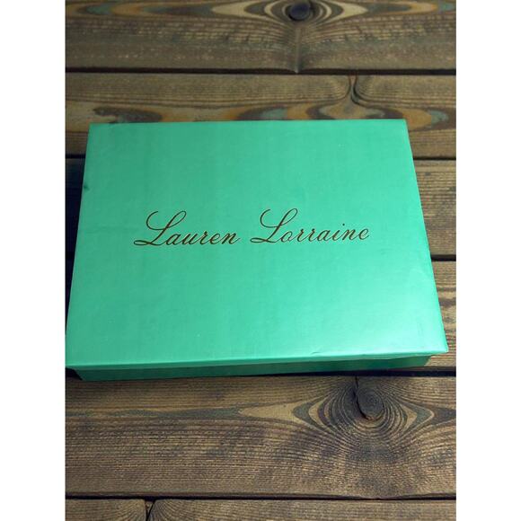 Lauren Lorraine Skippy Pewter Glitter High-Top Sneakers Women’s 7 | Glam Sparkle - Picture 6 of 7